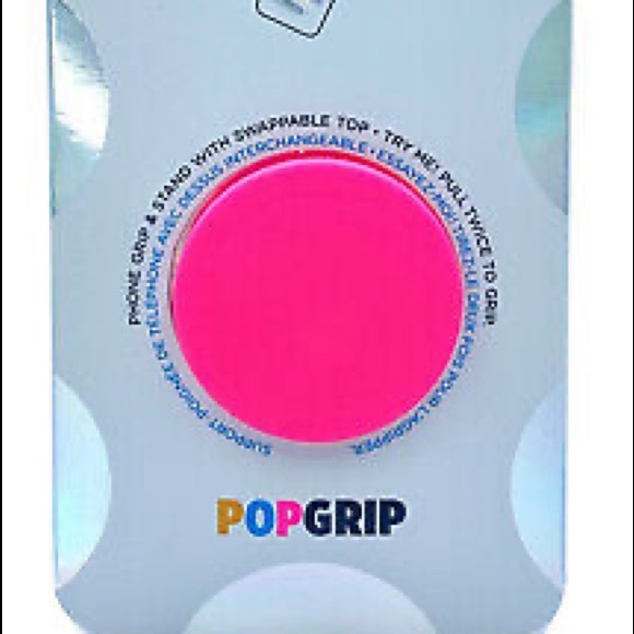 💗3 for $20💗 NWT Neon Pink Pop Socket - Picture 2 of 2
